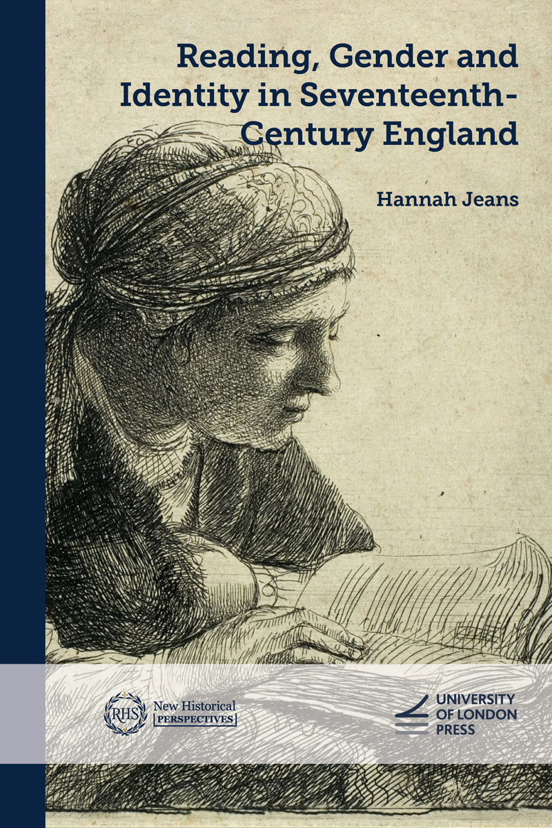 Cover: Reading, Gender and Identity in Seventeenth-Century England by Hannah Jeans